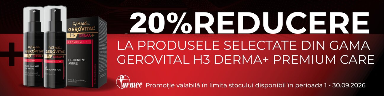 Gerovital GH3 Derma+ Premium Care 20% Reducere Septembrie