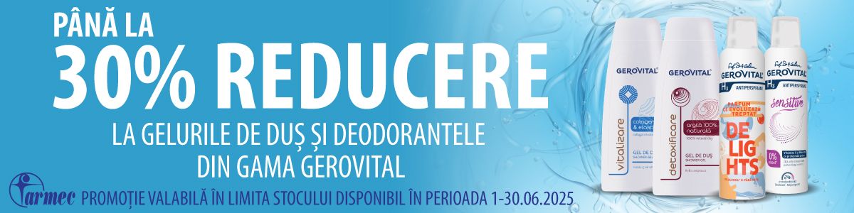 Gerovital Pana La 30% Reducere Iunie