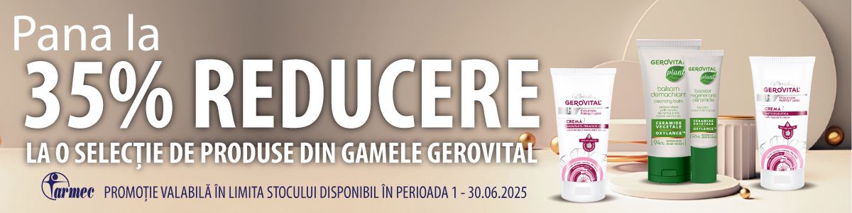 Gerovital Plant Si Evolution Pana La 35% Reducere Iunie