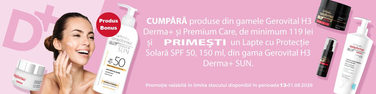 Gerovital Produs Bonus August