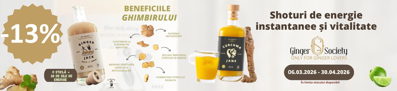 Ginger Jack 13% Reducere Martie-Aprilie