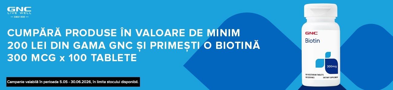 GNC Produs Bonus Mai-Iunie