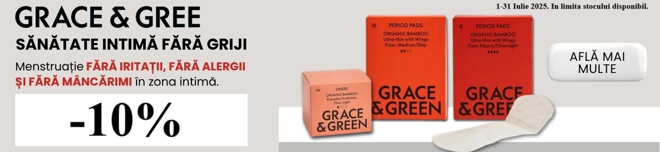 Grace & Green 10% Reducere Iulie