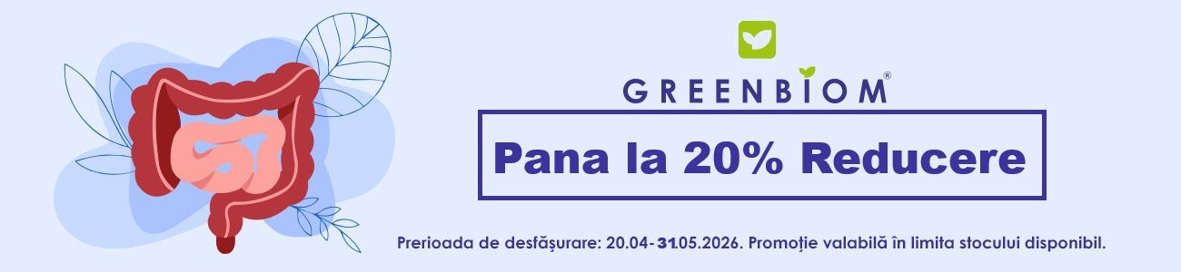 Greenbiom Pana la 20% Reducere Aprilie-Mai