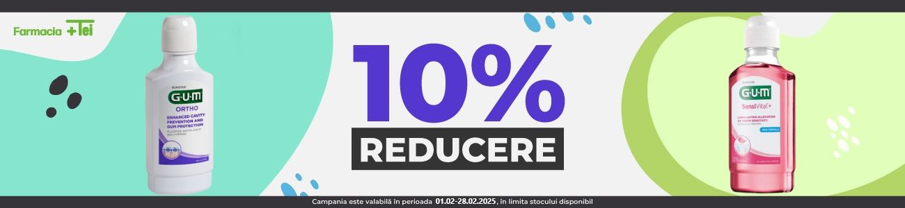 Gum 10% Reducere Februarie