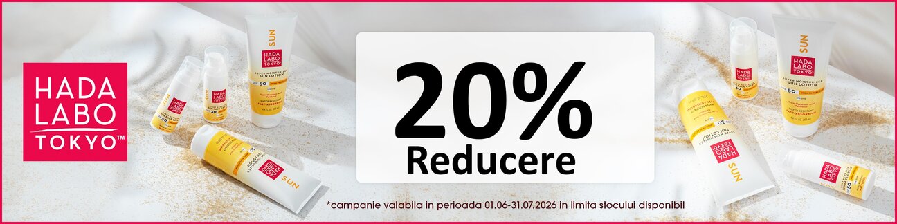 Hada Labo 20% Reducere Iunie-Iulie