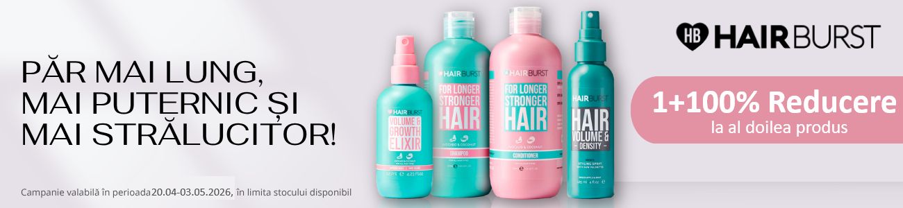 Hairburst 1+100% Reducere la al doilea Aprilie-Mai