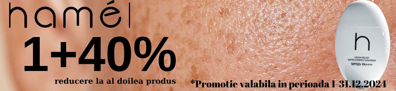 Hamel 1+40% Reducere La Al Doilea Produs Decembrie