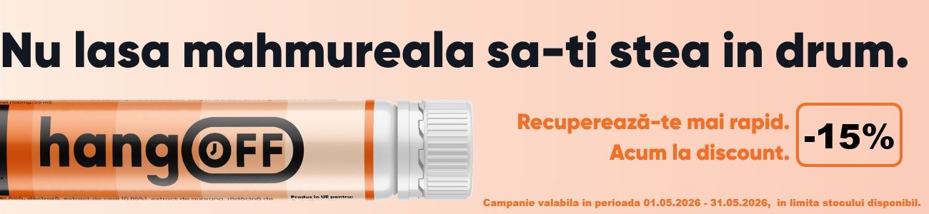 HangOff 15% Reducere Mai
