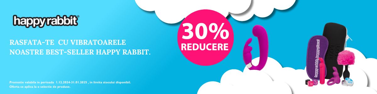 Happy Rabbit 30% Reducere Decembrie-Ianuarie