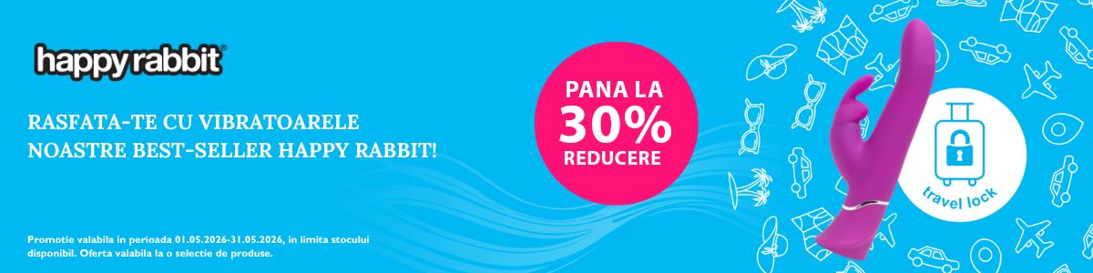 Happy Rabbit Pana la 30% Reducere Mai