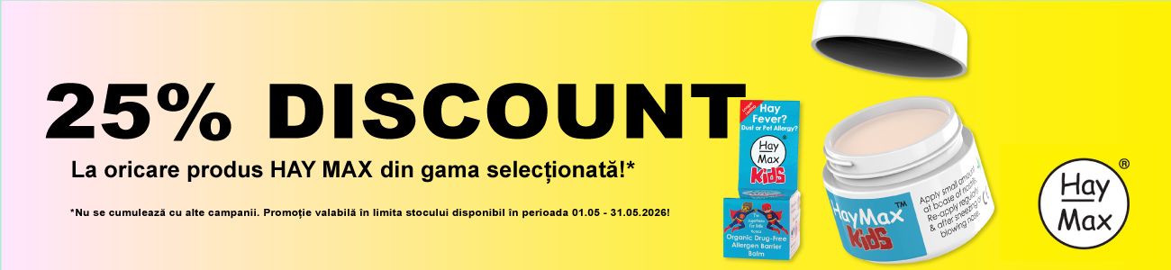 Hay Max 25% Reducere Mai