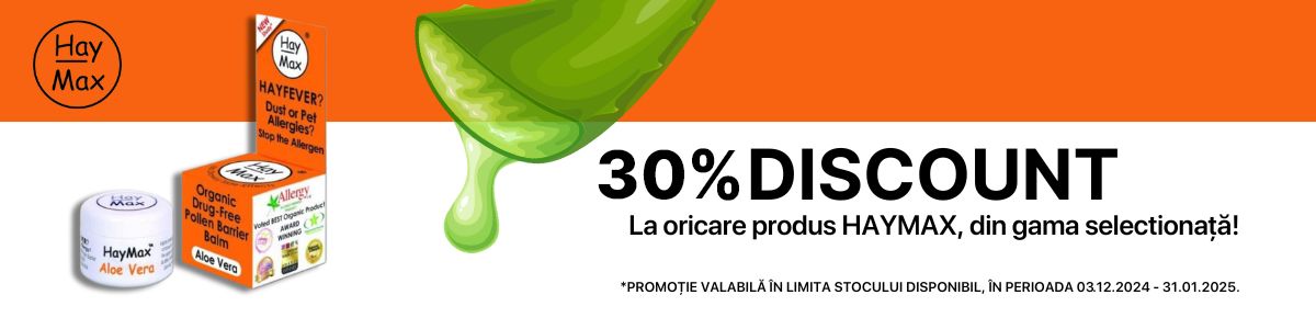 Hay Max 30% Reducere Decembrie-Ianuarie 