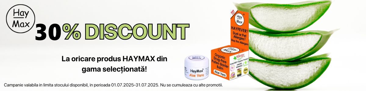 HayMax 30% Reducere Iulie
