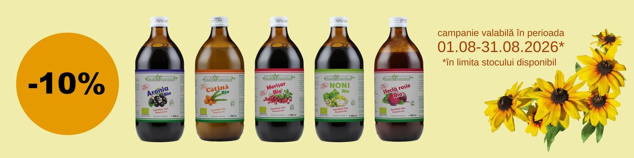 Health Nutrition 10% Reducere August
