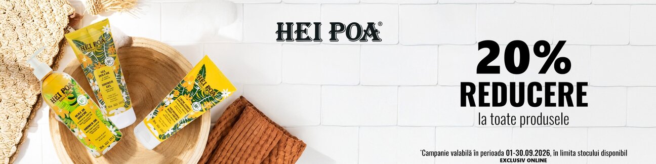 Hei Poa 20% Reducere Septembrie EXCLUSIV ONLINE