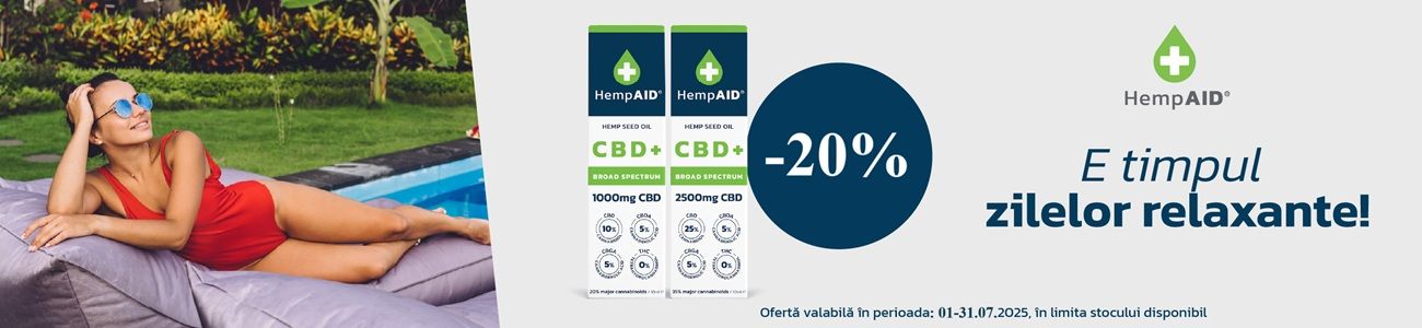 HempAid 20% Reducere Iulie