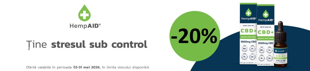 Hempaid 20% Reducere Mai