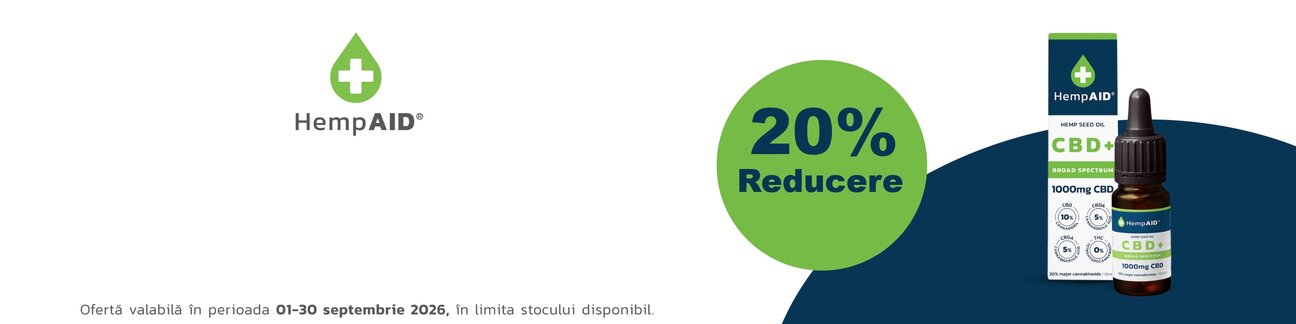 Hempaid 20% Reducere Septembrie