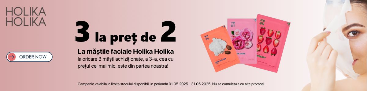 Holika Holika 3 la pret de 2 Mai