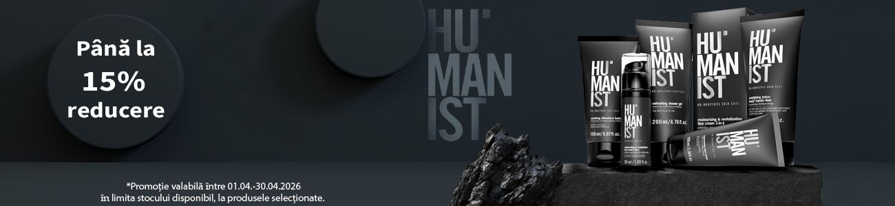 Humanist 15% Redcuere Aprilie