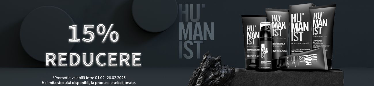 Humanist 15% Reducere Februarie