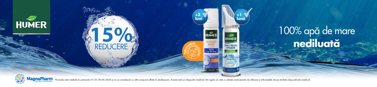 Humer 15% Reducere Mai-Iunie
