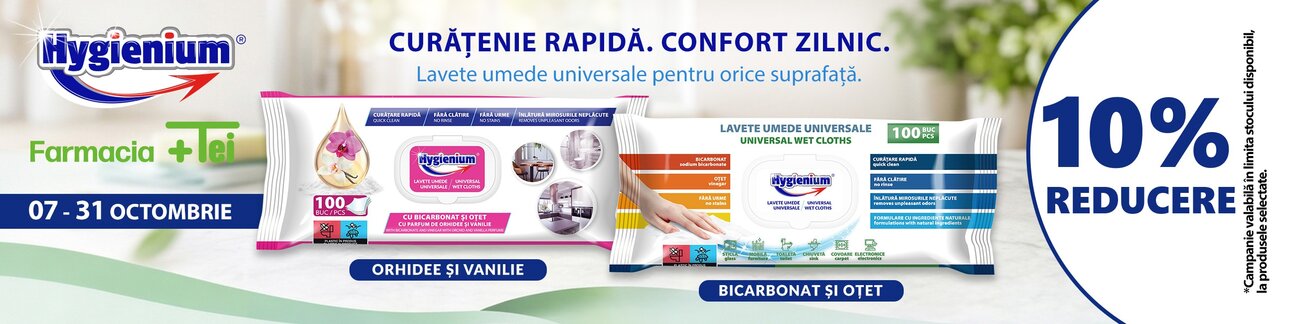 Hygienium 10% Reducere Octombrie