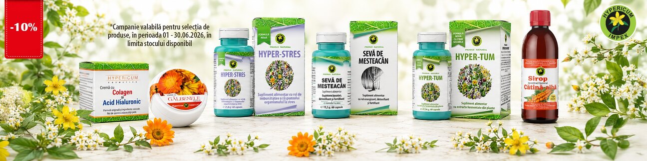 Hypericum 10% Reducere Iunie 
