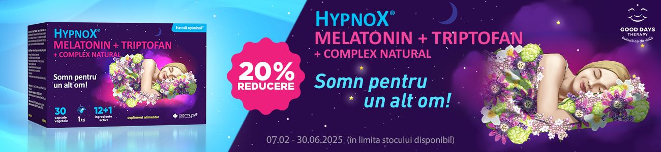 HypnoX 20% Reducere Februarie-Iunie