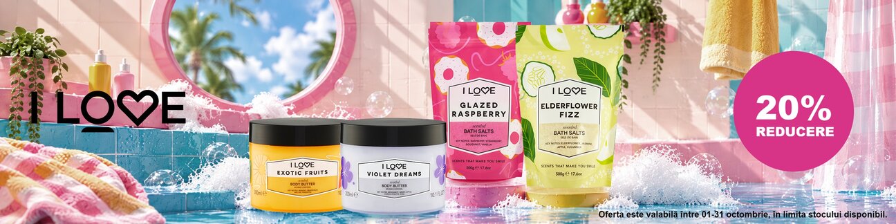 I Love 20% Reducere Octombrie