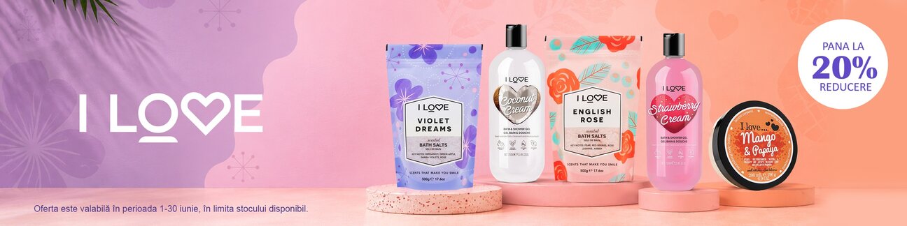 I love Pana La 25% Reducere Iunie