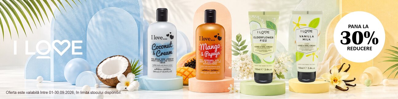 I love Pana La 30% Reducere Septembrie
