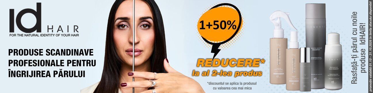 Id Hair 1+50% Reducere la al 2-lea Octombrie