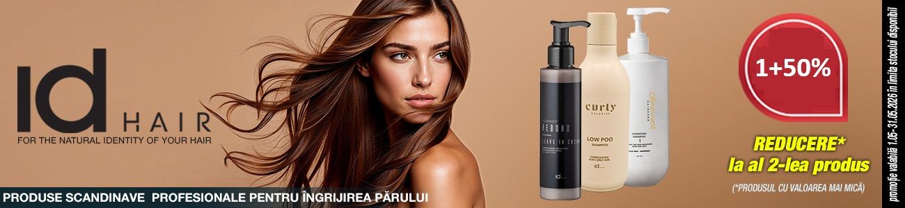 Id Hair 1+50% Reducere la al 2-lea Mai