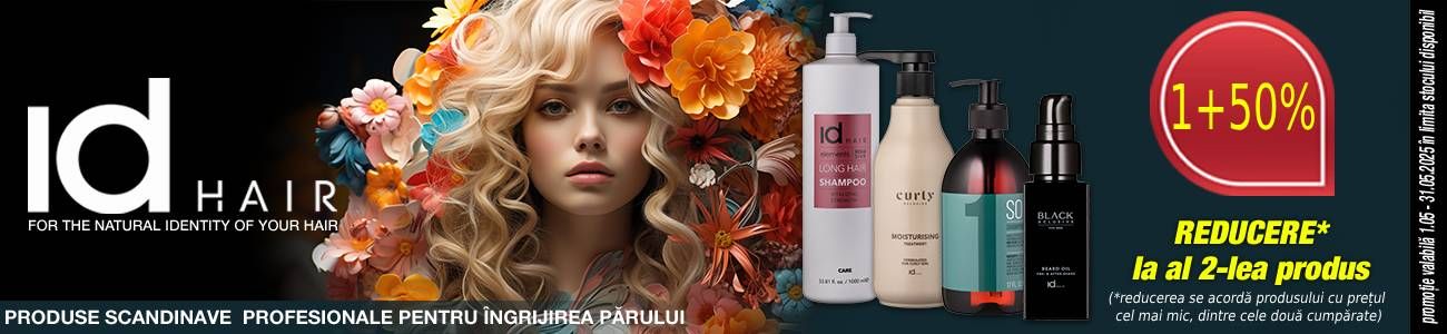 Id Hair 1+50% Reducere la al 2-lea Mai