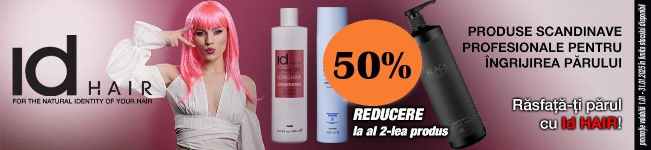 IdHair 1+50% Reducere La Al Doilea Produs Ianuarie