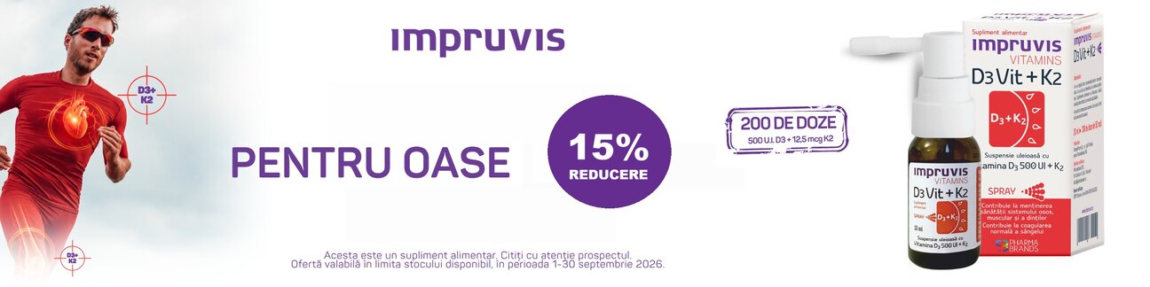 Impruvis 15% Reducere Septembrie