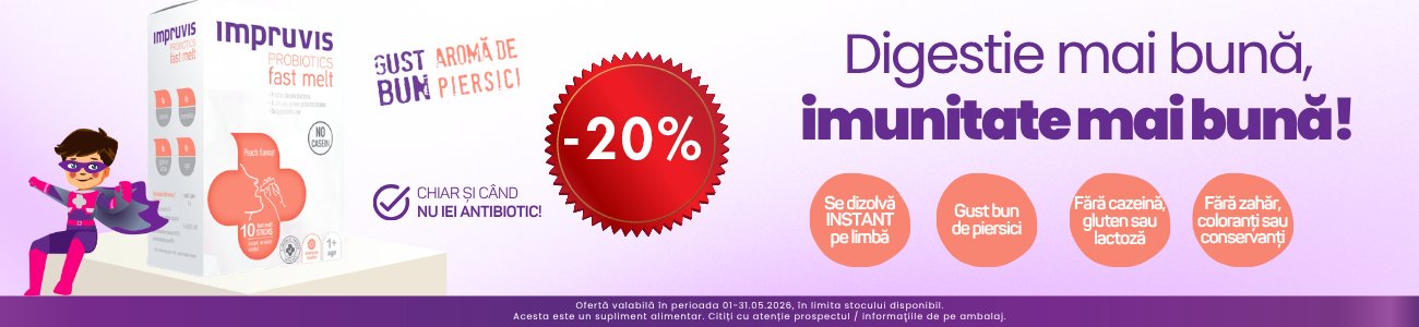 Impruvis 20% Reducere Mai