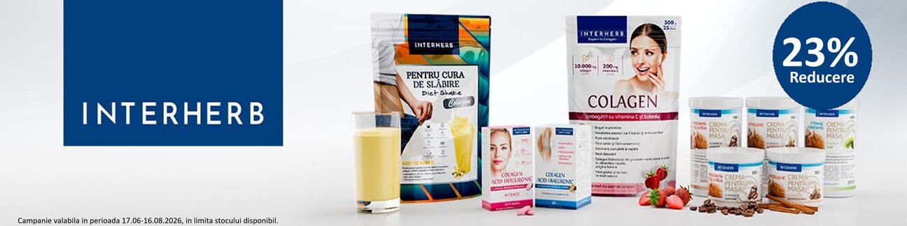 Interherb 23% Reducere Iunie-August