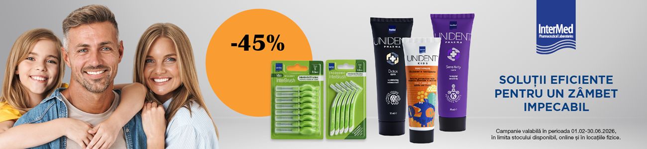 Intermed 45% Reducere Februarie-Iunie