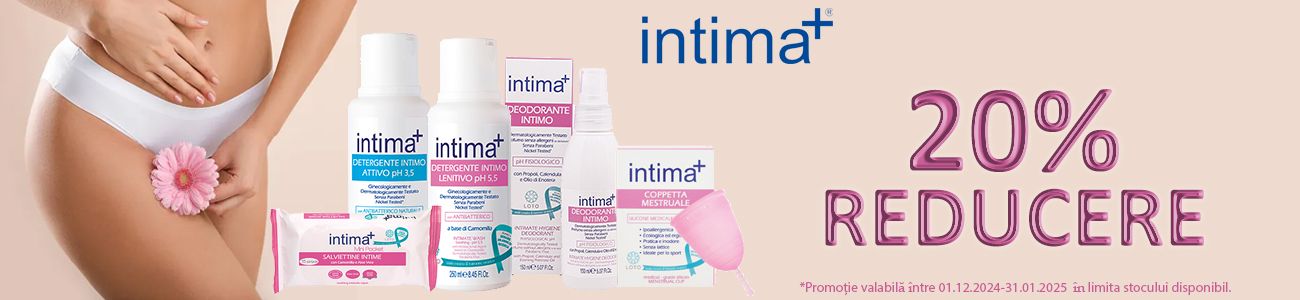 Intima+ 20% Reducere Decembrie-Ianuarie