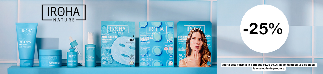 Iroha 25% Reducere Iunie