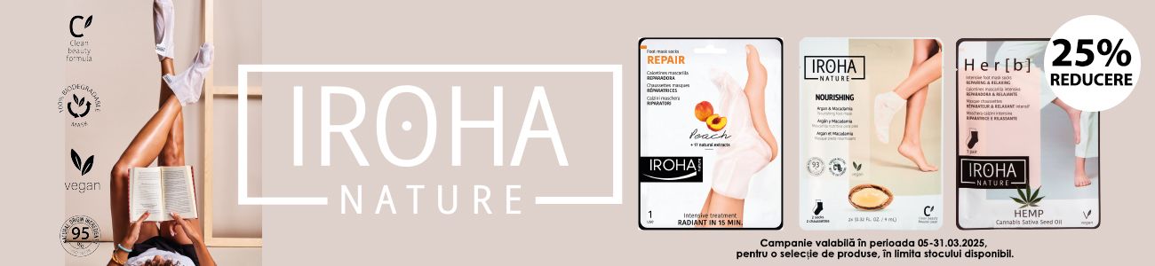 Iroha 25% Reducere Martie