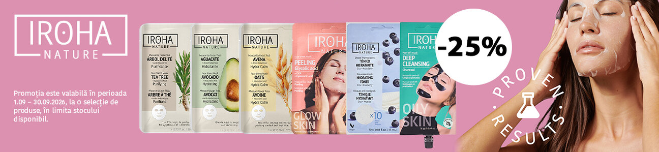 Iroha 25% Reducere Septembrie