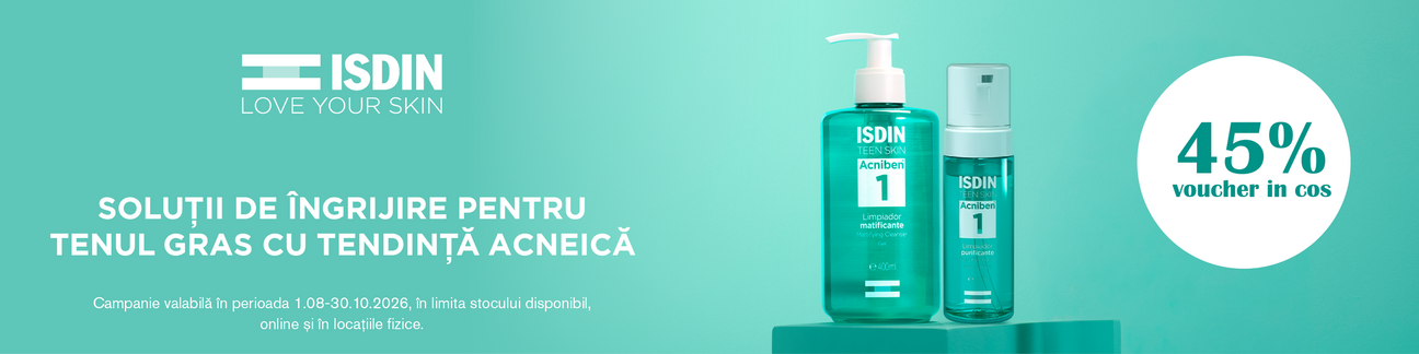 Isdin Acniben 45% Voucher In Cos August-Octombrie