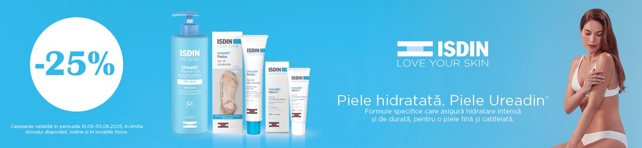 Isdin Ureadin 25% Reducere Iunie