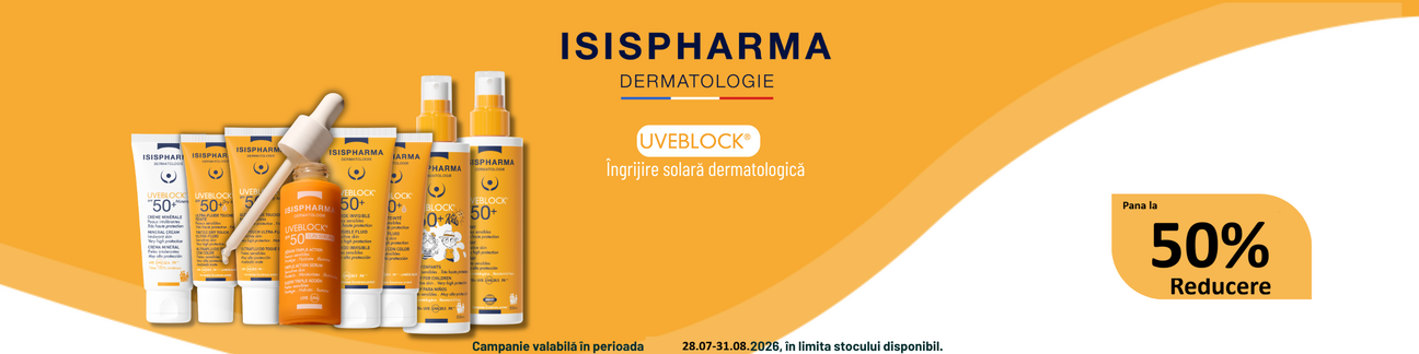 Isis Pharma Uveblock Pana la 50% Reducere Iulie-August