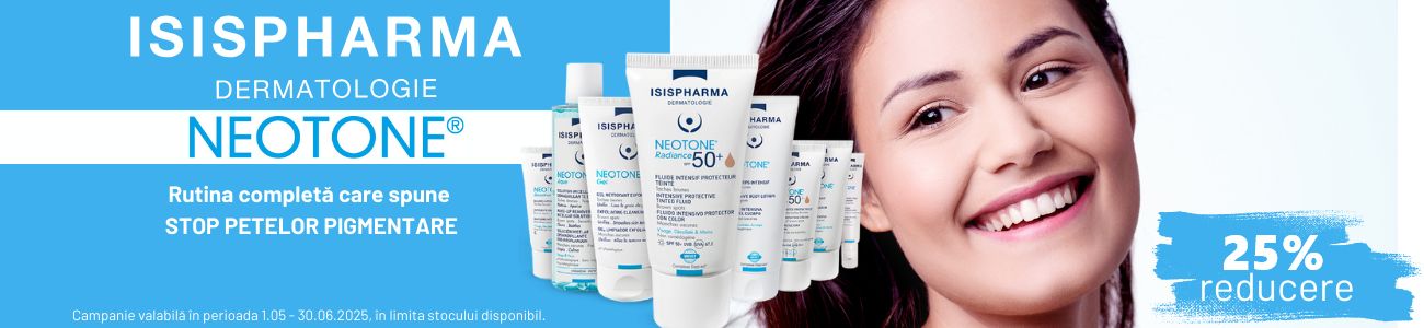 IsisPharma 25% Reducere Mai-Iunie