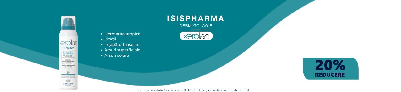 Isispharma Xerolan 20% Reducere Mai-August